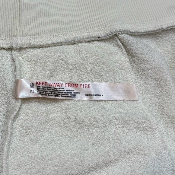 FP Movement All Star Slouchy Sweatpants Ivory Cream XS - Picture 6 of 10